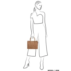 Handtassen|Damestassen>Zebra Trends Lisa XS Handtas camel