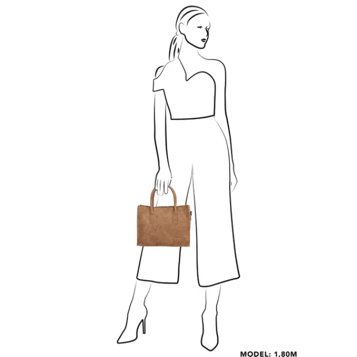 Handtassen|Damestassen>Zebra Trends Lisa XS Handtas camel
