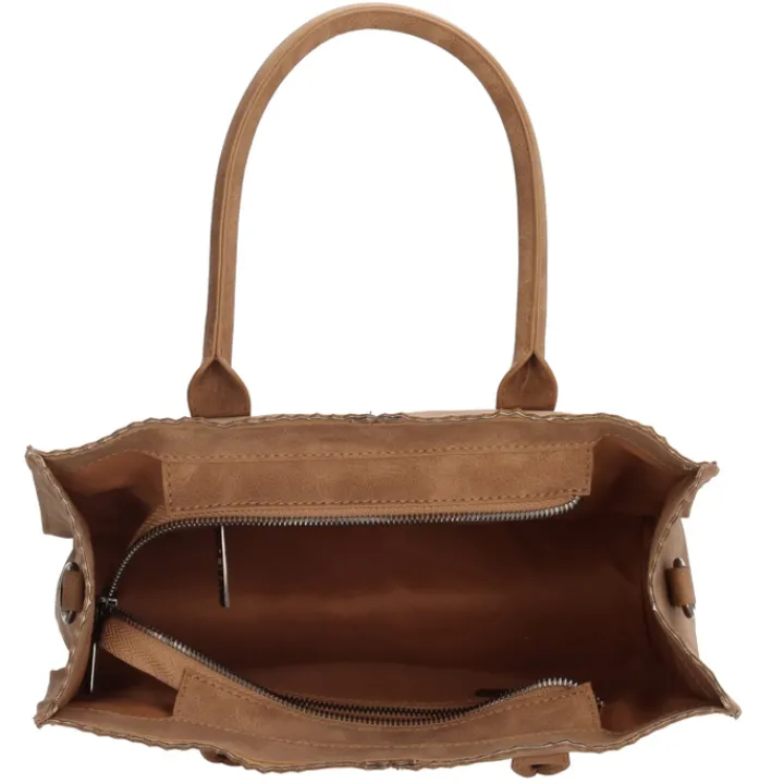 Handtassen|Damestassen>Zebra Trends Lisa XS Handtas camel