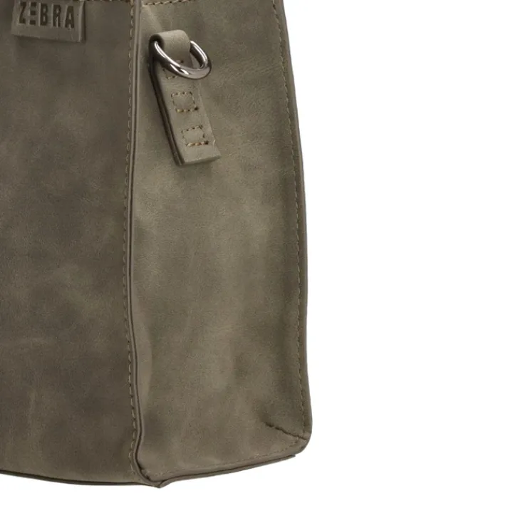 Crossbody|Damestassen>Zebra Trends Merel Crossbodybag olijfgroen