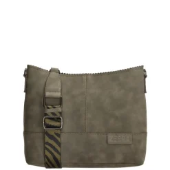 Crossbody|Damestassen>Zebra Trends Merel Crossover olijfgroen