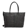Shoppers|Damestassen>Zebra Trends Mirjam Shopper zwart