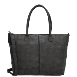 Shoppers|Damestassen>Zebra Trends Mirjam Shopper zwart