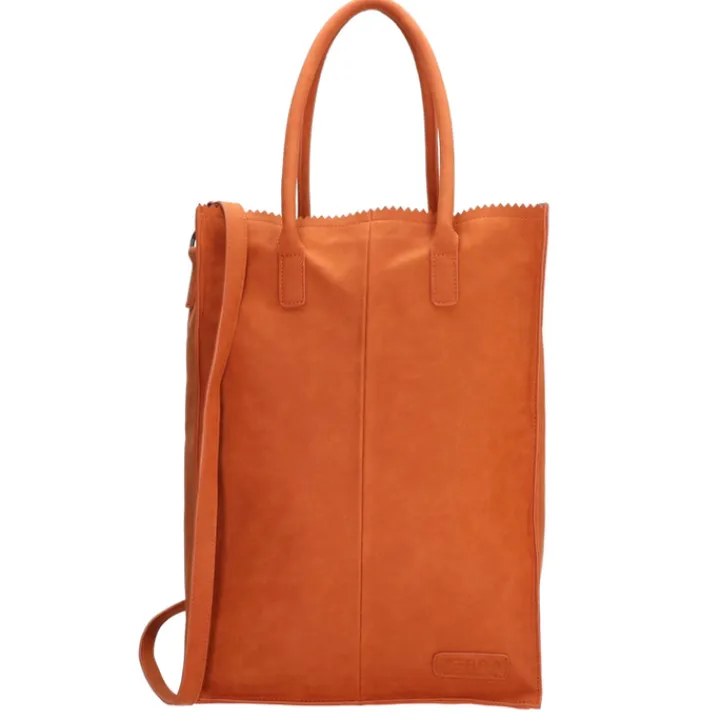 Shoppers|Damestassen>Zebra Trends Natural Bag Rosa XL Shopper brique