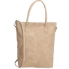 Handtassen|Damestassen>Zebra Trends Natural Bag Kartel Rits sand