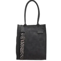 Shoppers|Schoudertassen>Zebra Trends Natural Bag Merel Kartel Shopper black