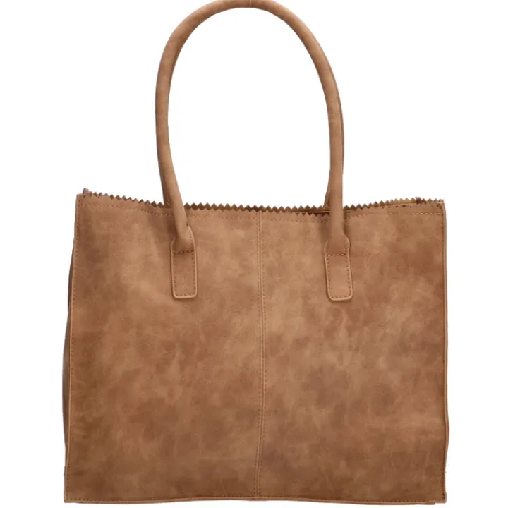 Shoppers|Schoudertassen>Zebra Trends Natural Bag Lisa Shopper camel