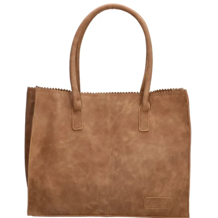 Shoppers|Schoudertassen>Zebra Trends Natural Bag Lisa Shopper camel
