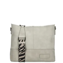 Crossbody|Damestassen>Zebra Trends Natural Bag Kartel Shoulderbag Merel midgrey