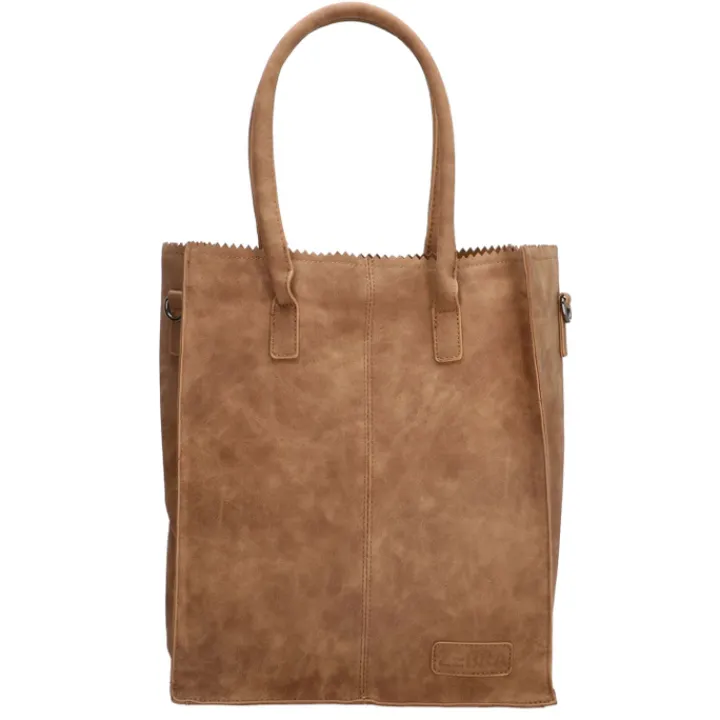 Shoppers|Schoudertassen>Zebra Trends Natural Bag Rosa camel
