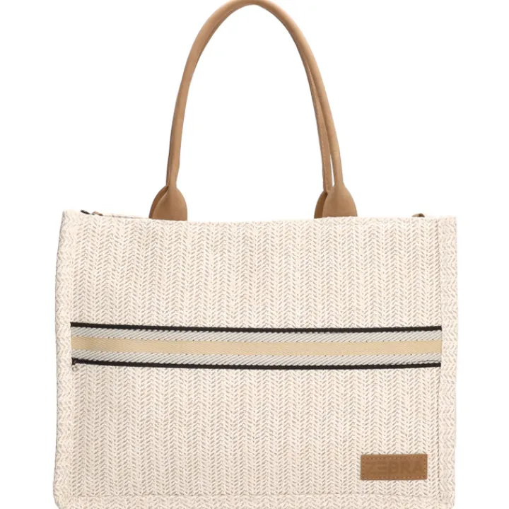 Schoudertassen|Damestassen>Zebra Trends Natural Bags Schoudertas licht natuur