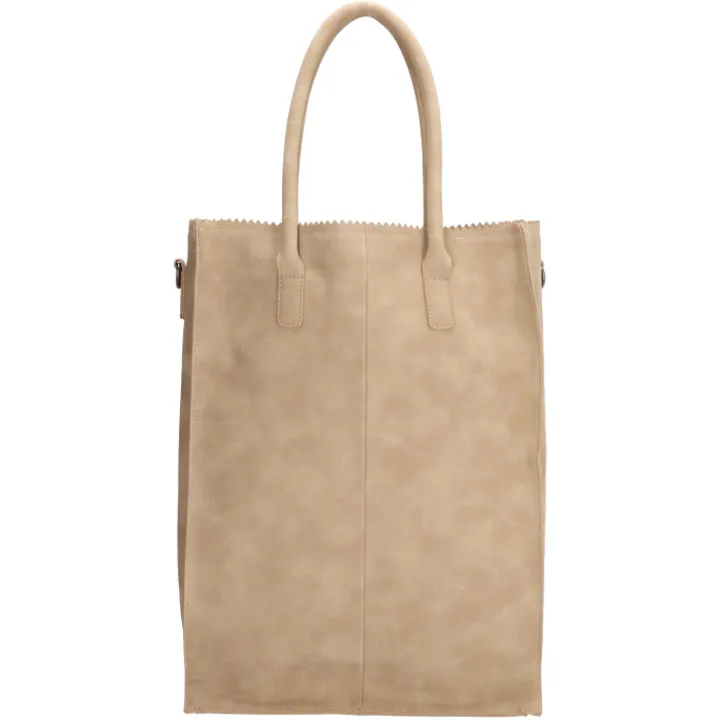 Shoppers|Damestassen>Zebra Trends Rosa Shopper 14 inch zand