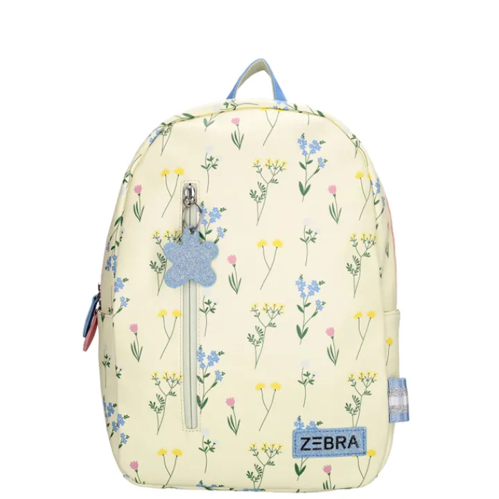 Mini Rugzakken|Kleine Rugzakken>Zebra Trends Saar Backpack creme flowers