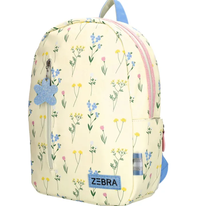 Mini Rugzakken|Kleine Rugzakken>Zebra Trends Saar Backpack creme flowers