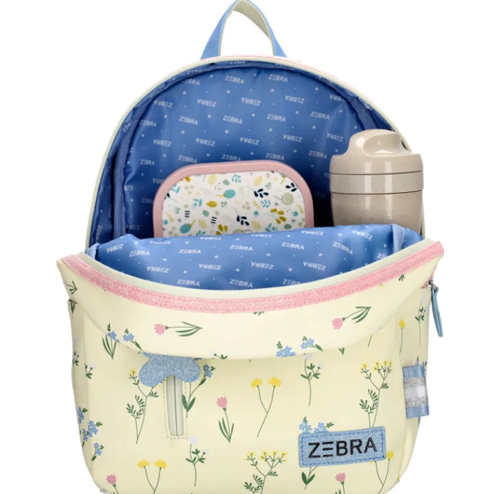 Mini Rugzakken|Kleine Rugzakken>Zebra Trends Saar Backpack creme flowers