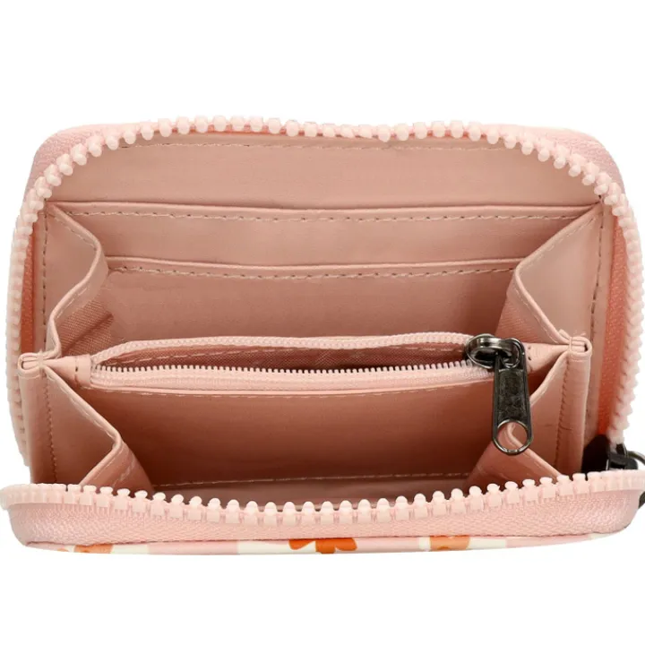 Mini Portemonnees|Kleine Portemonnees>Zebra Trends Saar Wallet flowers