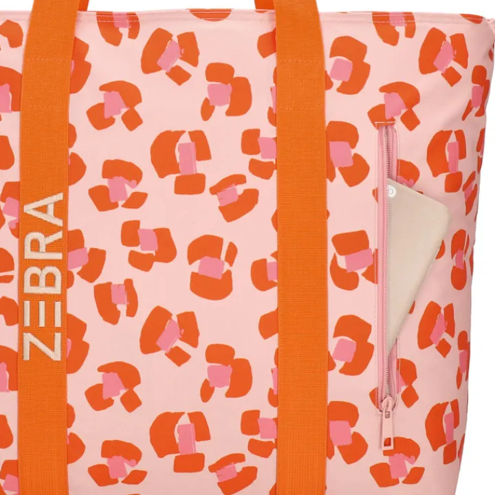 Strandtassen|Damestassen>Zebra Trends Sally Beach Cooling Bag pink cheetah