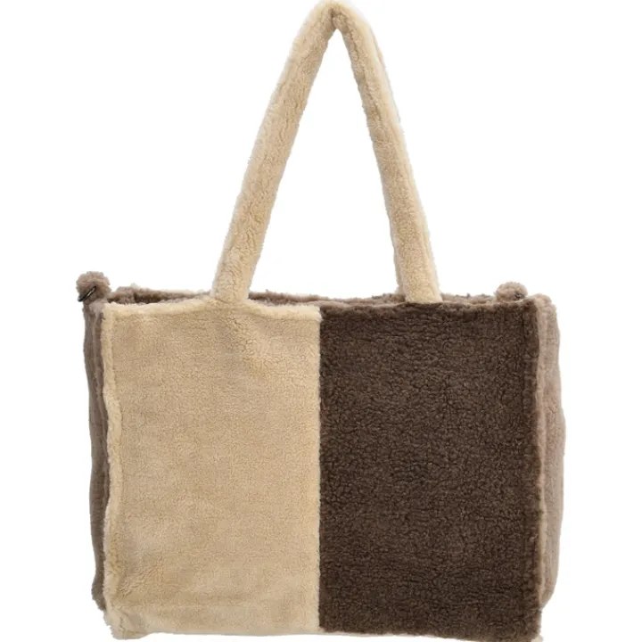 Shoppers|Damestassen>Zebra Trends Teddy Denise Shopper donkerbruin