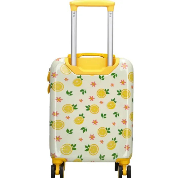 Kindertrolleys|Kinderkoffers>Zebra Trends Travel Kids lemon yellow