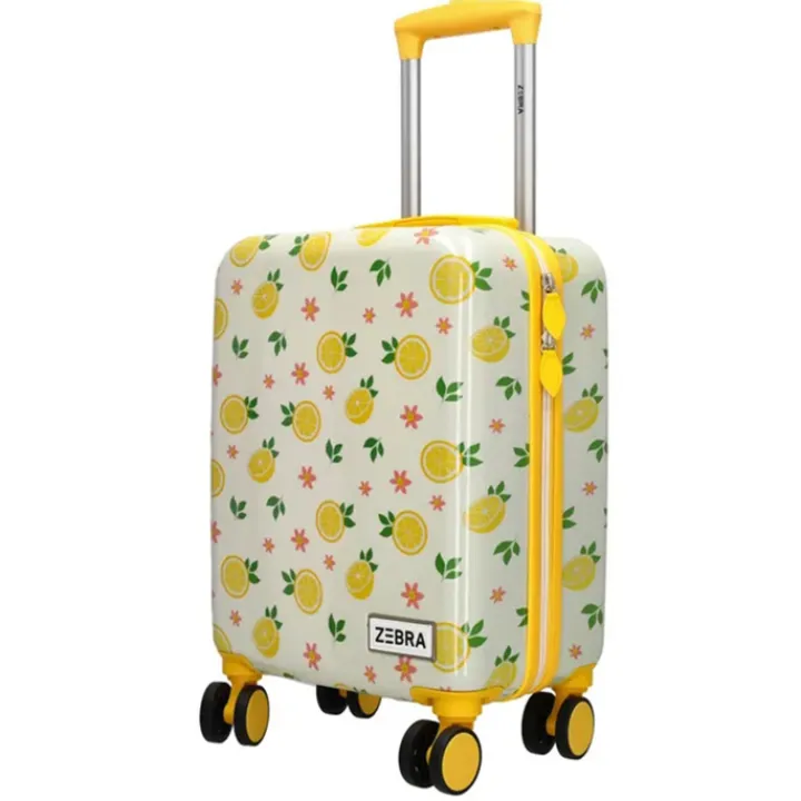 Kindertrolleys|Kinderkoffers>Zebra Trends Travel Kids lemon yellow