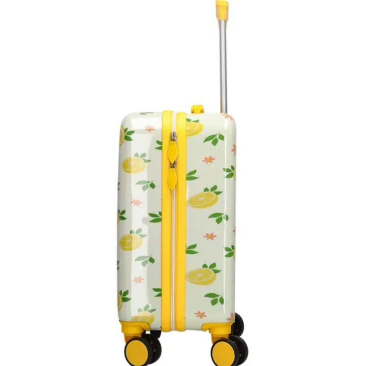 Kindertrolleys|Kinderkoffers>Zebra Trends Travel Kids lemon yellow