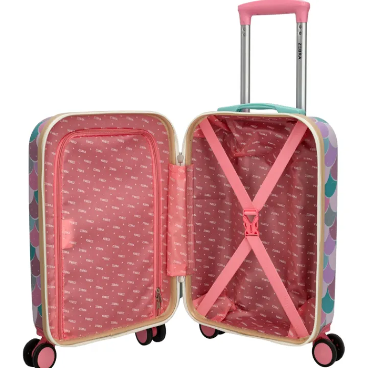 Kindertrolleys|Kinderkoffers>Zebra Trends Travel Kids mint