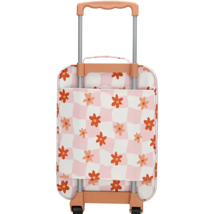 Kindertrolleys|Kinderkoffers>Zebra Trends Trolley Adventure flower old pink